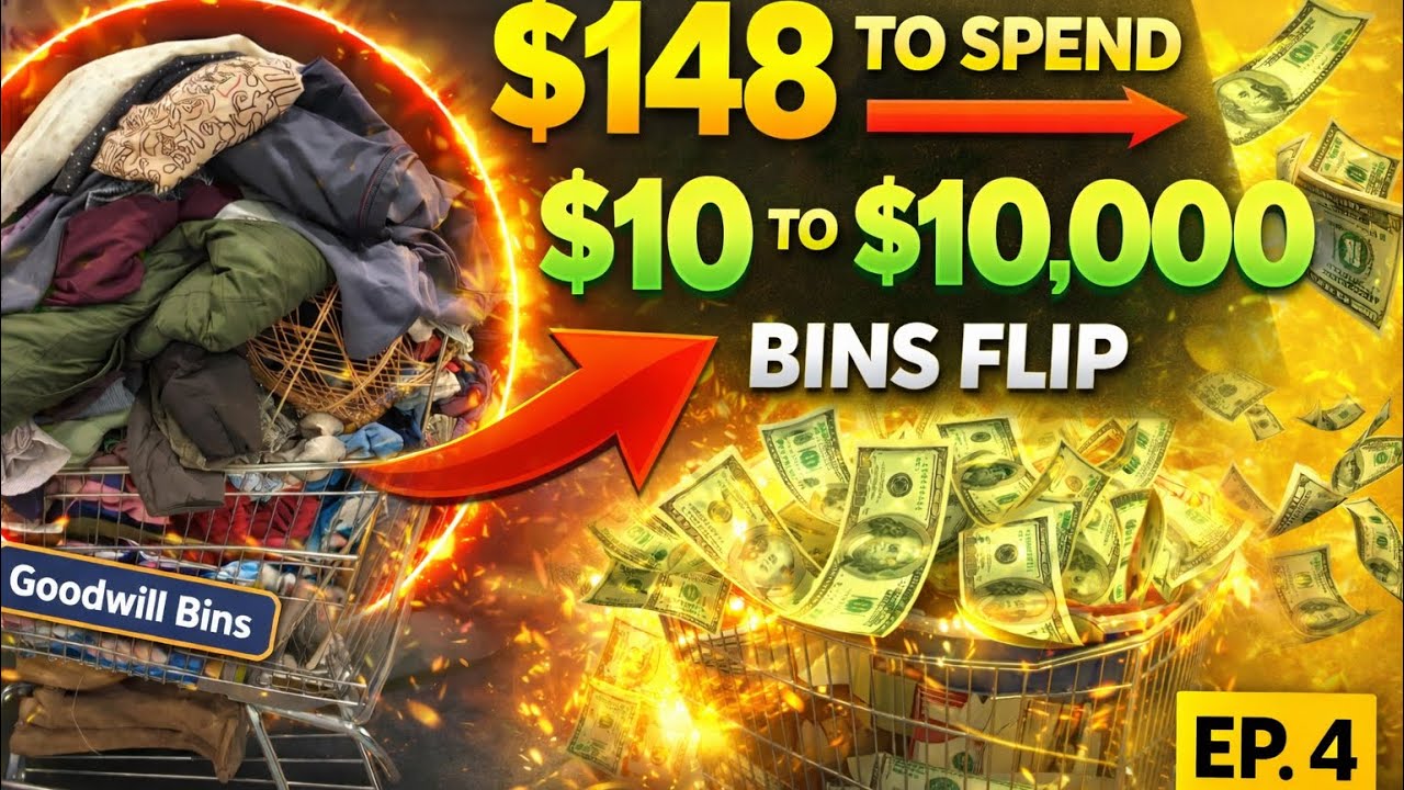 $148 to Spend at the Bins 💵 | $10 ➡️ $10,000 Challenge Ep. 4
