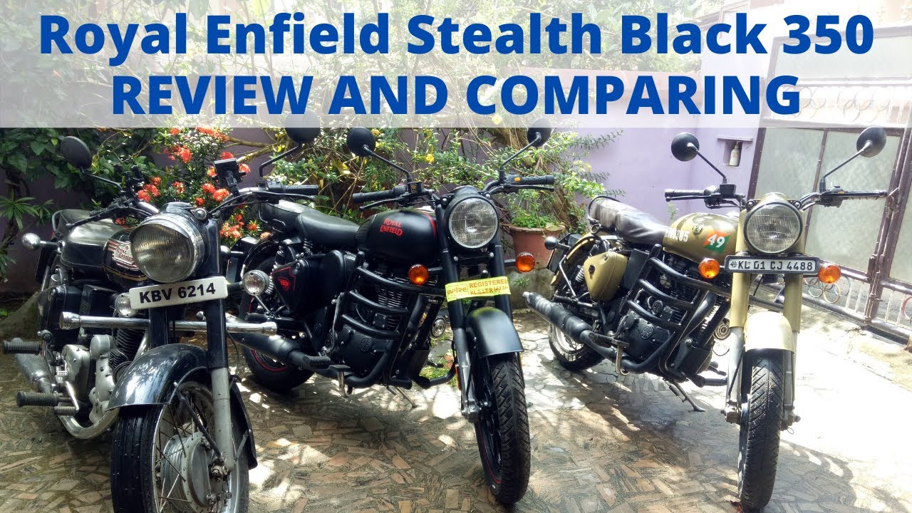 Royal Enfield Stealth Black BS6 Review | Comparing With BS4 Signals | RE Classic Malayalam Review