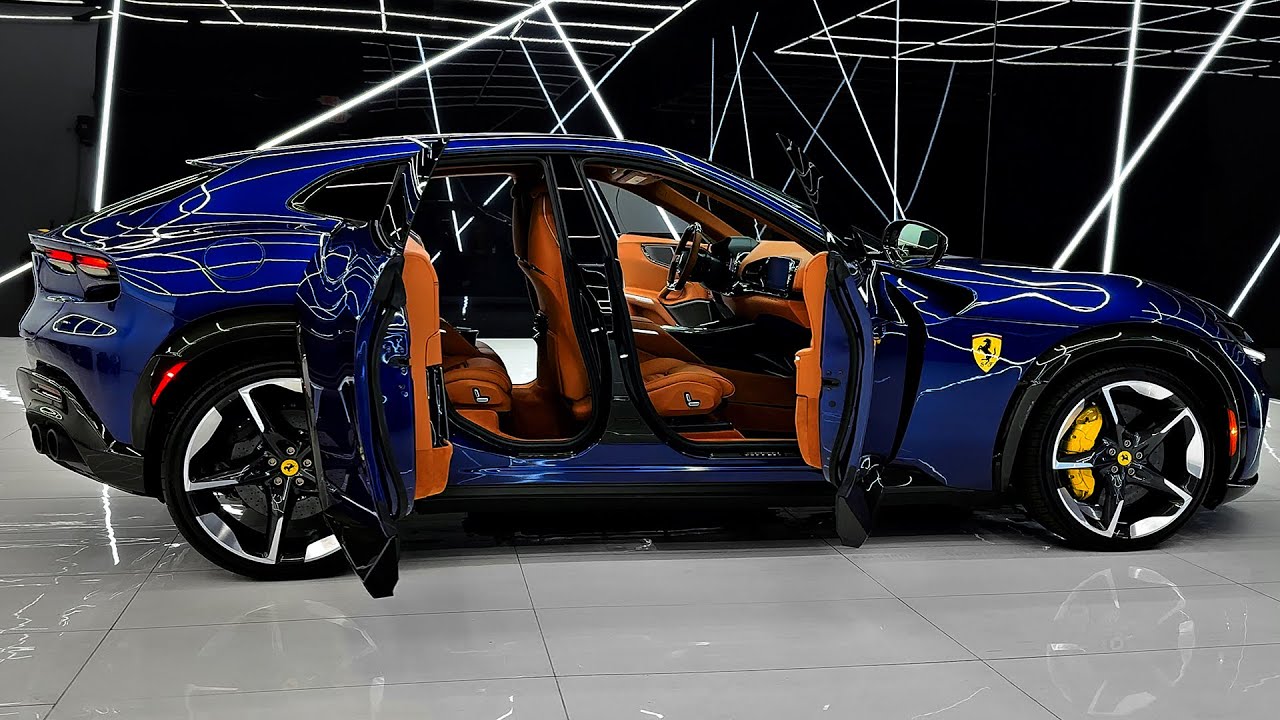 Ferrari Purosangue (2025) — спортивный внедорожник в деталях