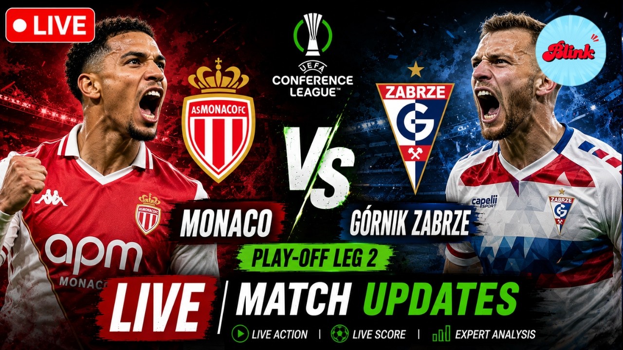 Watch Monaco vs G&oacute;rnik Zabrze LIVE | UEFA Conference League Play-off Leg 2