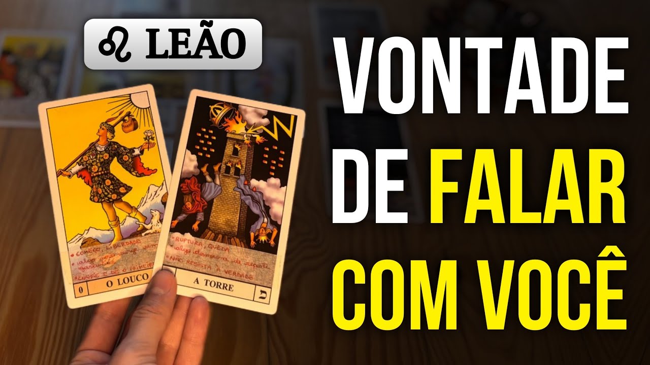 LEÃO: ♌❤️ ESTÁ PRÓXIMO: ELE(A) NÃO VAI RESISTIR E TE PROCURA! | TAROT