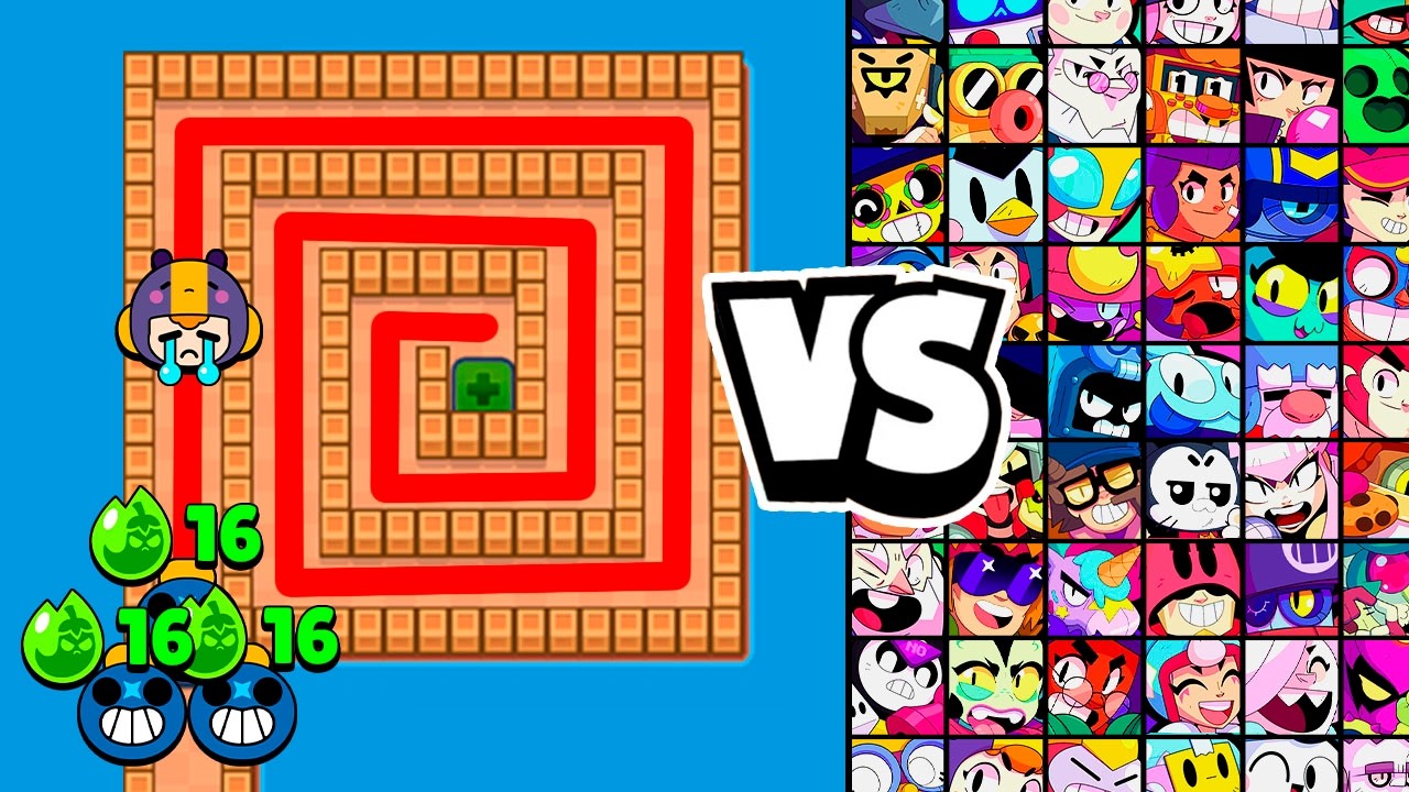 WASABI TICK HEAD vs ALL BRAWLER! 💣 | Brawl Stars Battle
