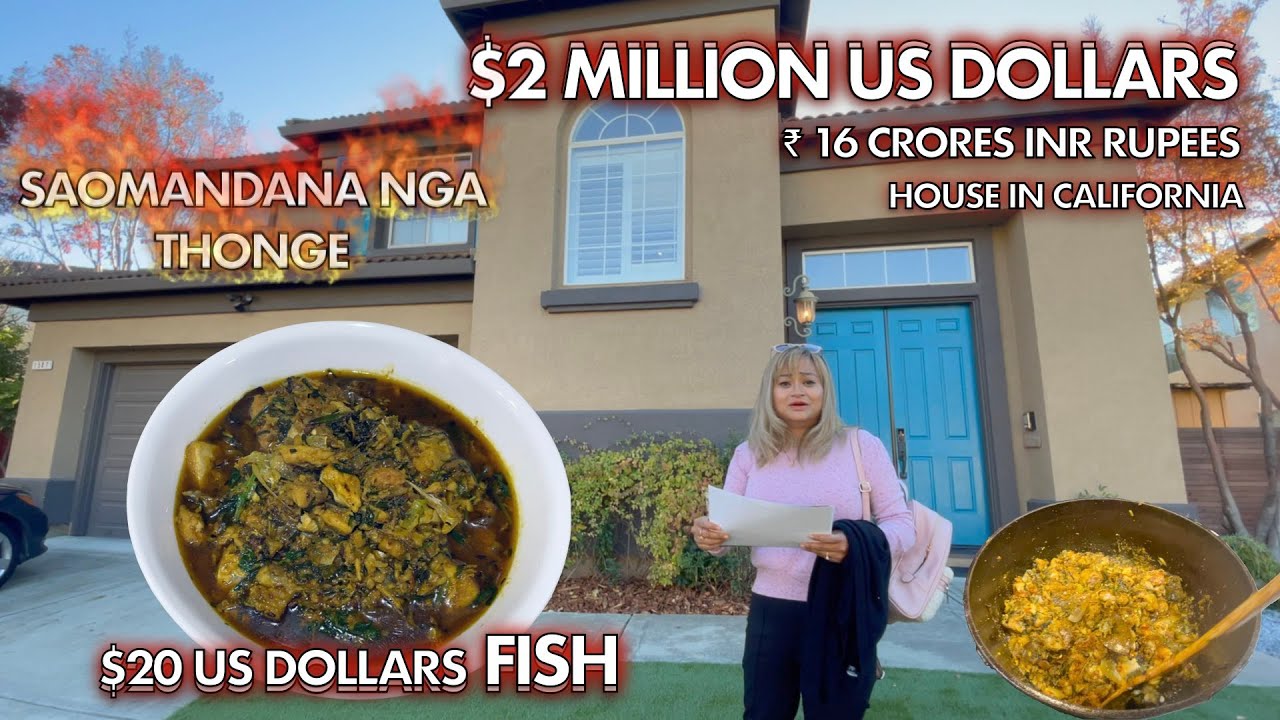 Fish Curry + Singju: Saomandana nga thongba chaare😂yumbu $2m piye in California (Rs 16 crores)