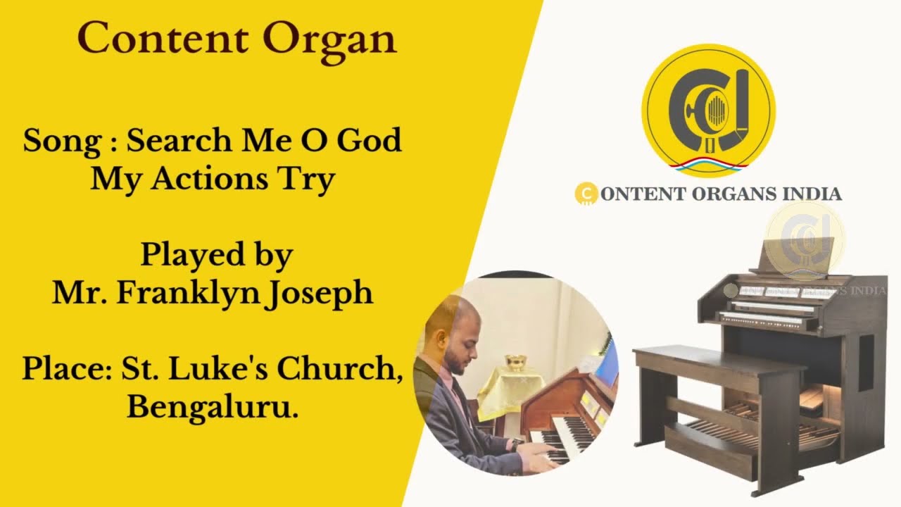 Search me O God My actions try | Mr. Franklyn Joseph | Content Celeste 236