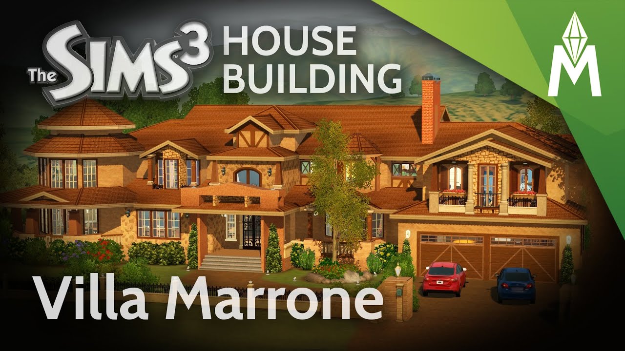 The Sims 3 House Building - Villa Marrone