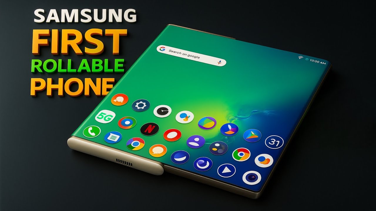 Samsung Rollable Phone 2025 | 12.4