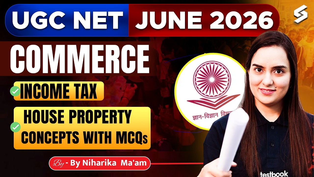UGC NET Commerce Classes 2026 | Income Tax & House Property UGC NET | UGC NET Commerce By Niharika