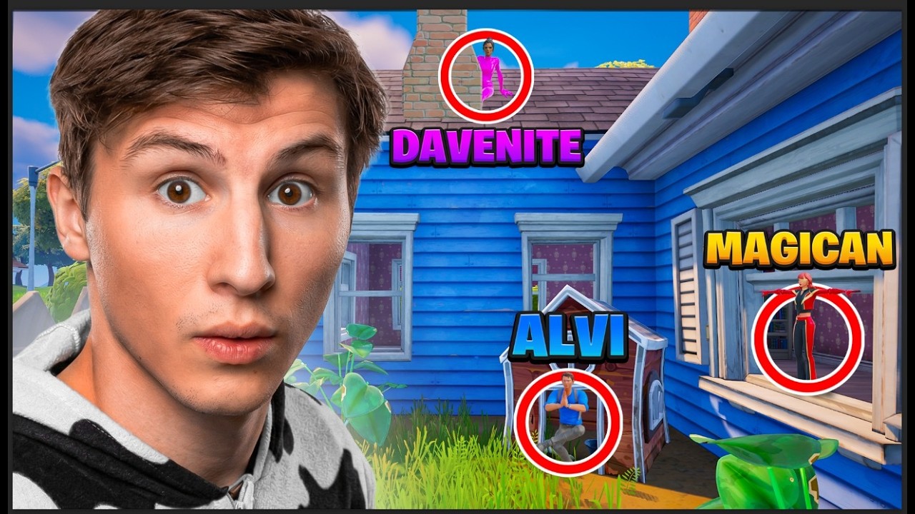 EIN RIESE VS 10 ZWERGE! (HIDE and SEEK DUEL)