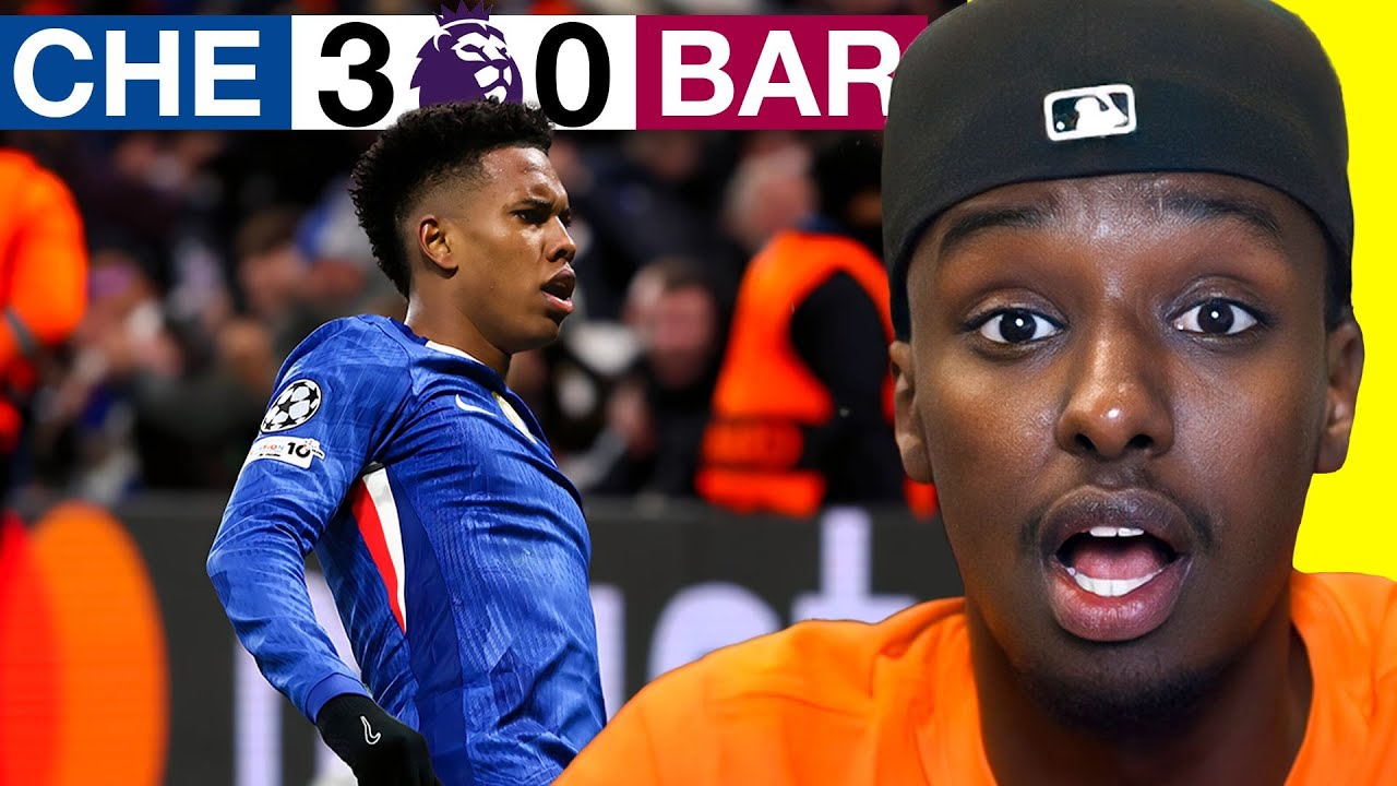 ESTEVAO IS THE TRUTH!! - Chelsea dominate Barcelona 3-0