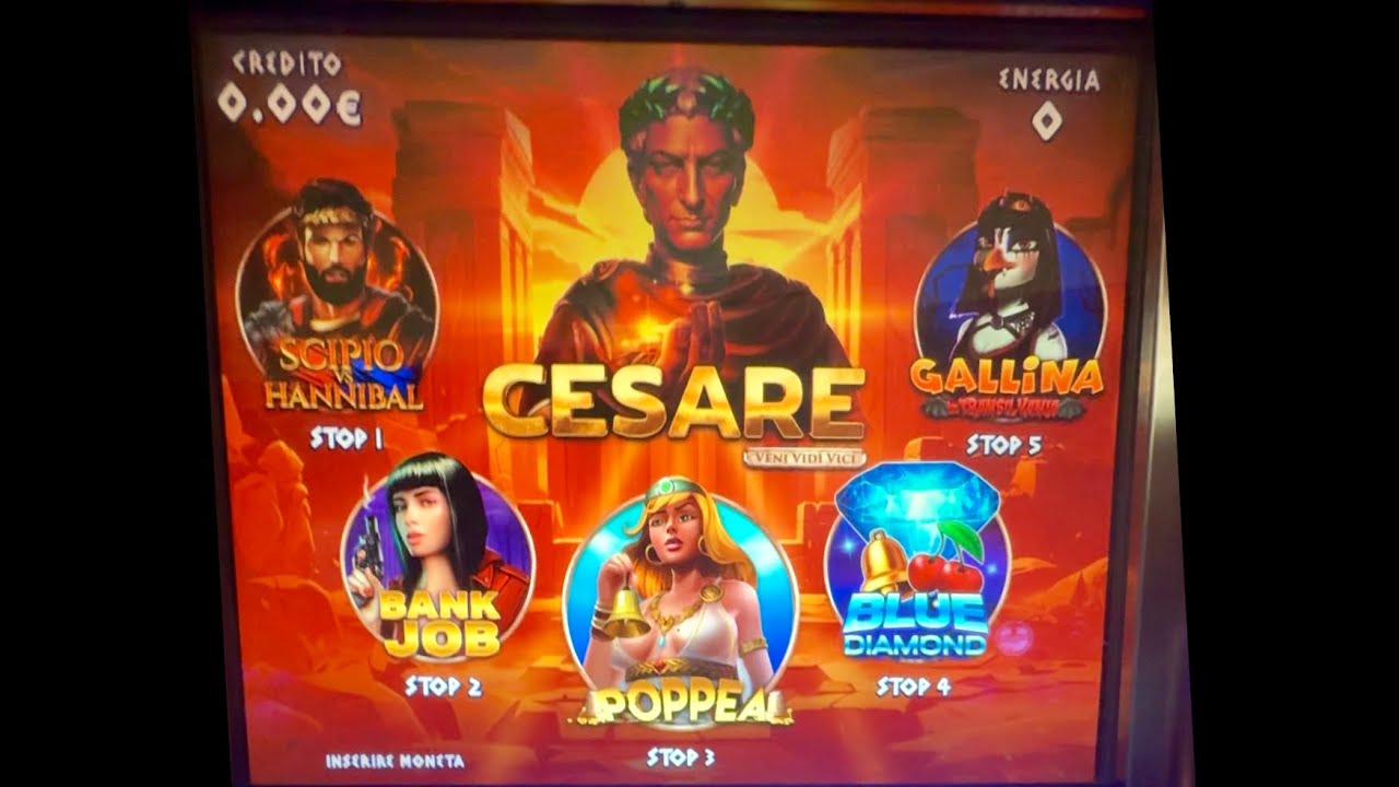 Slot da bar🇮🇹Blue diamond Cesare/Arizona Cristaltec/Dream set -Tarzan