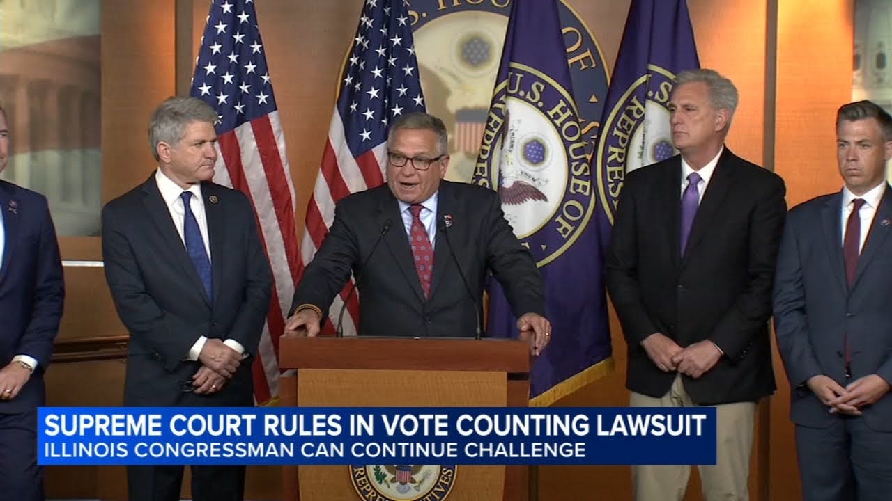 SCOTUS allows rep to challenge how Illinois counts mail-in ballots