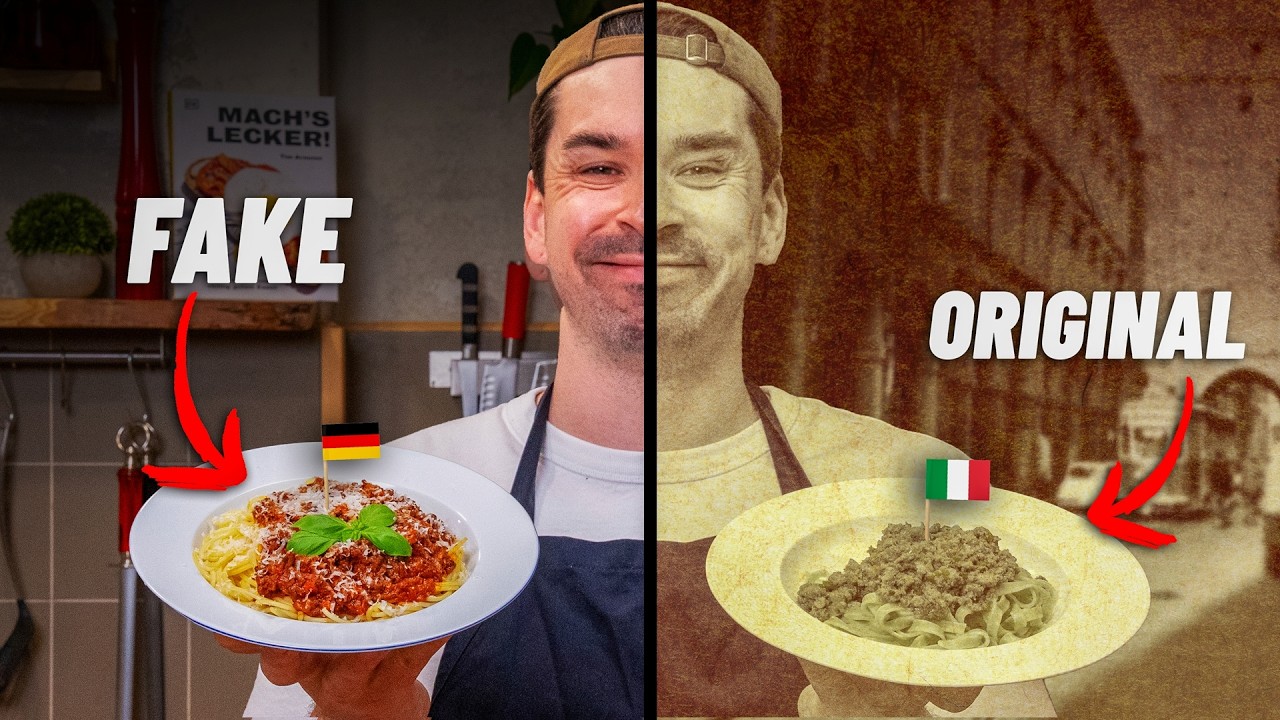 BOLOGNESE 🍝 Fake vs. Original!