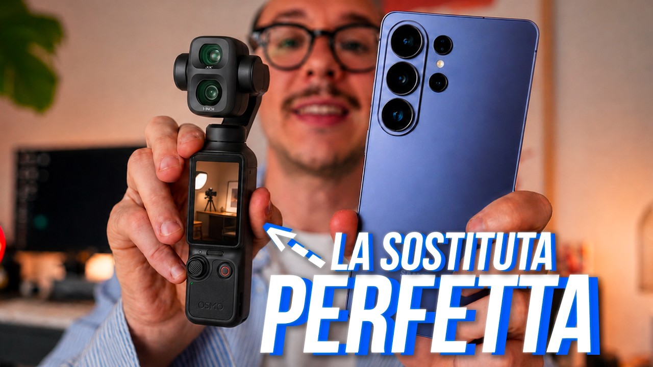 Non pensavo mi SAREBBE PIACIUTA! Recensione DJI OSMO Pocket 4P