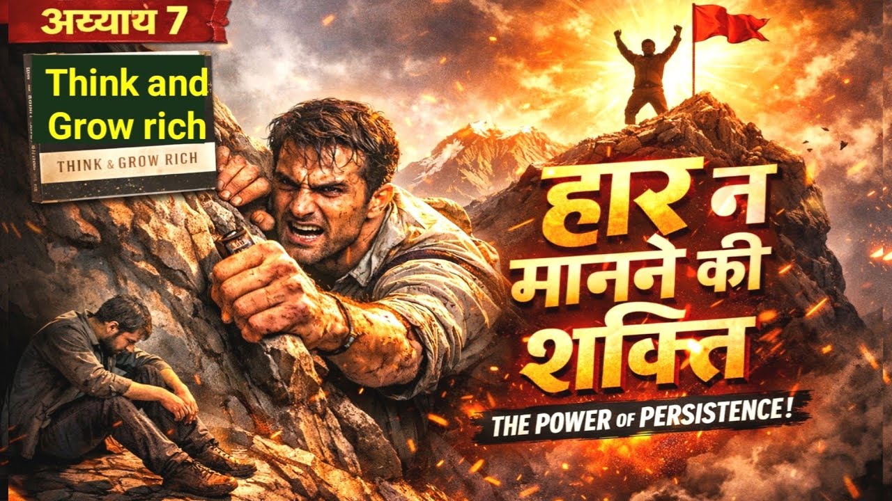 99% लोग यहीं हार जाते हैं! | हार न मानने की शक्ति | Think & Grow Rich Hindi