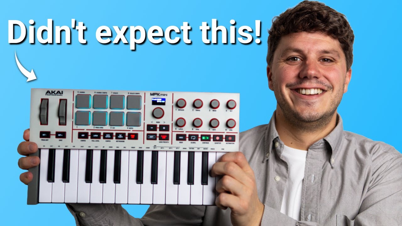 Я попробовал Akai MPK Mini 4 для живого лупинга — и он меня действительно удивил