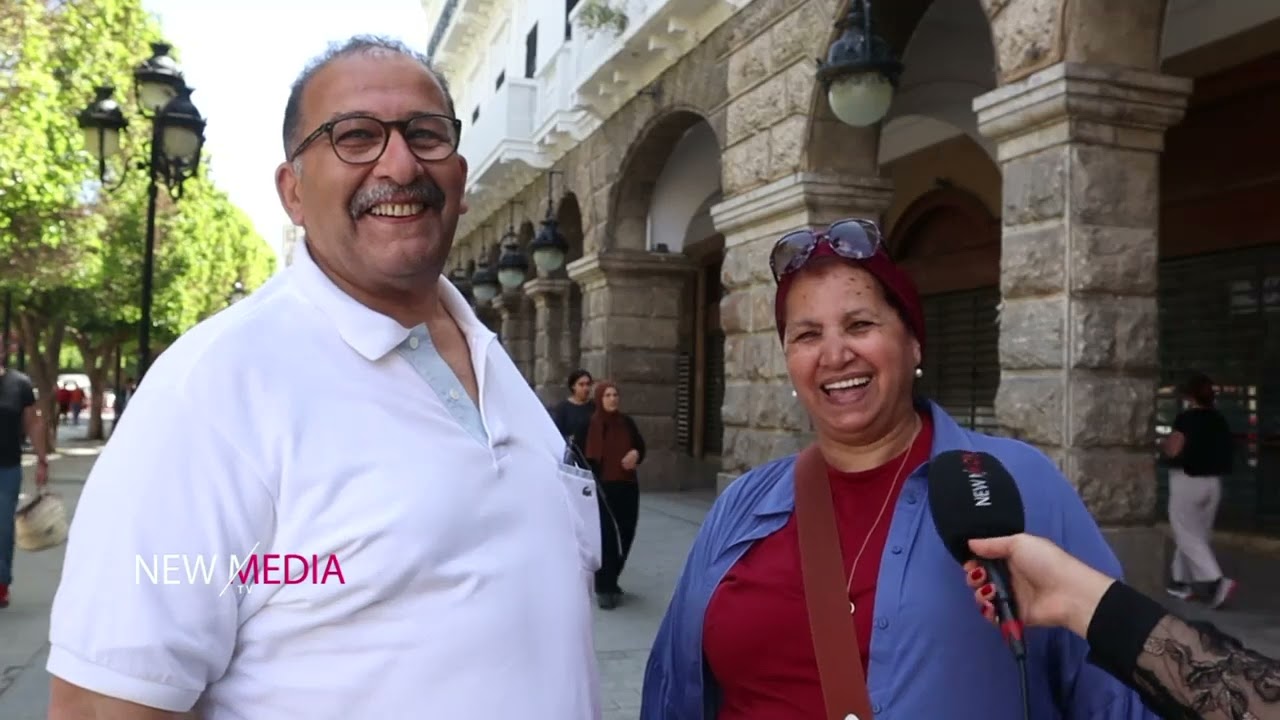 🇪🇬  🇹🇳   كوبل مصري محلاهم مقيمين بفرنسا في زيالرة لتونس يحكيو على عشرتهم لمدة 40 سنة