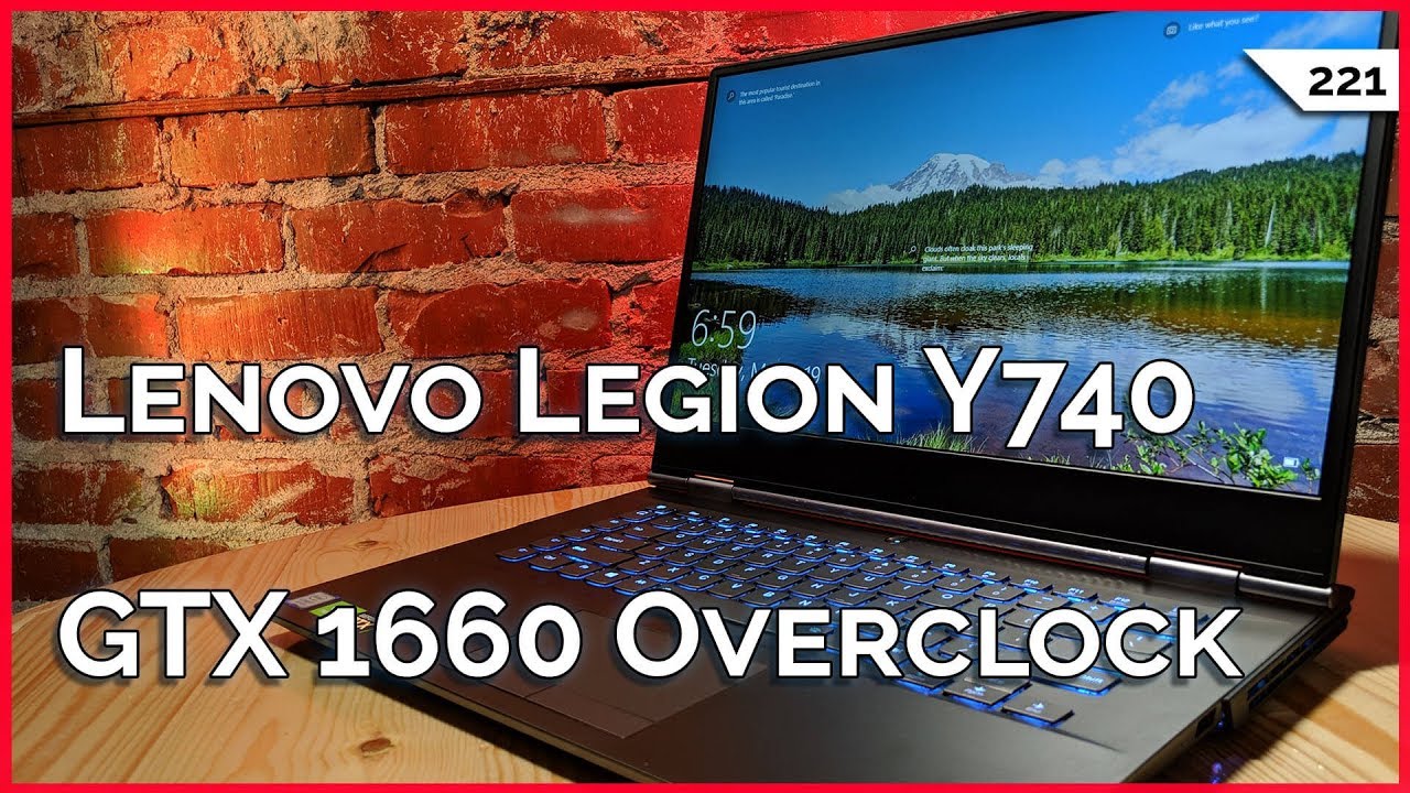 GTX 1660 Overclock! Lenovo Legion Y740 Gaming Laptop Review, Computer Desk Mods, Google Stadia!