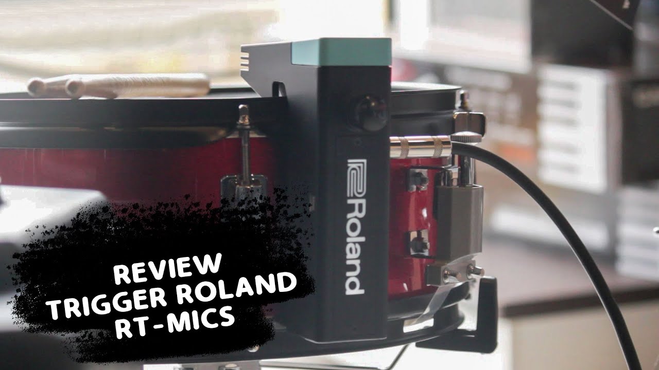 REVIEW DO TRIGGER DE BATERIA RT-MICS DA ROLAND.