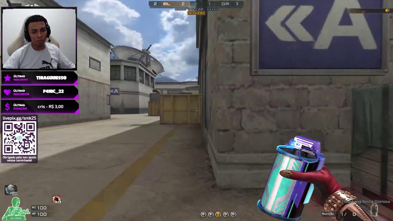 🔴CROSSFIRE DM e Rankeds 🔥CHAT NA ROXINHA