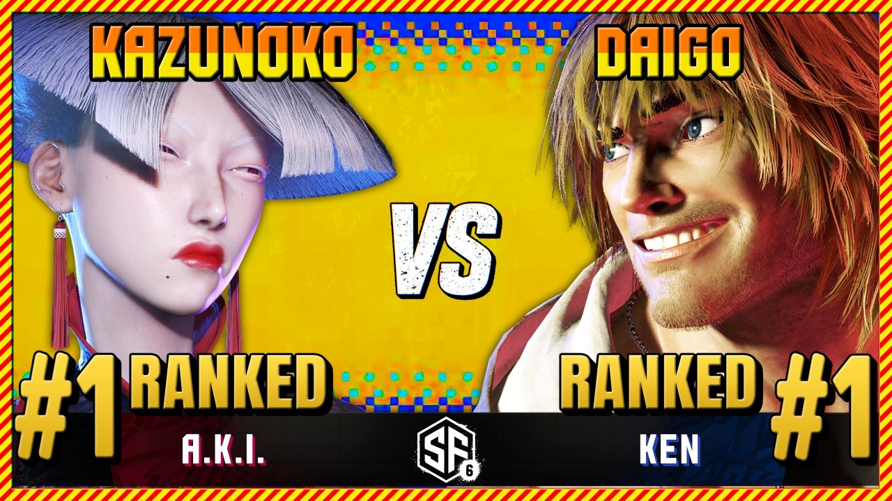 Street Fighter 6 🔥 Kazunoko (A.K.I.) vs Daigo-The-Beast (KEN) 🔥 SF6 High Level Match