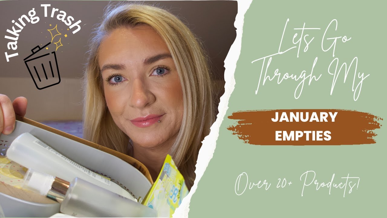 My January Empties | Speed Reviews | Over 20 Products Used Up! | Talking Trash