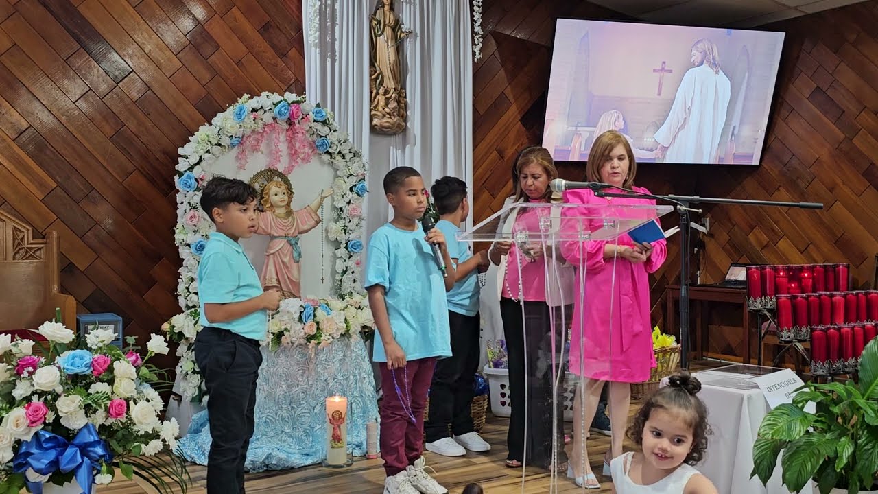 Santo Rosario al Divino Niño Jesus. Parroquia Santo Nombre de Jesus. Septiembre 11, 2024