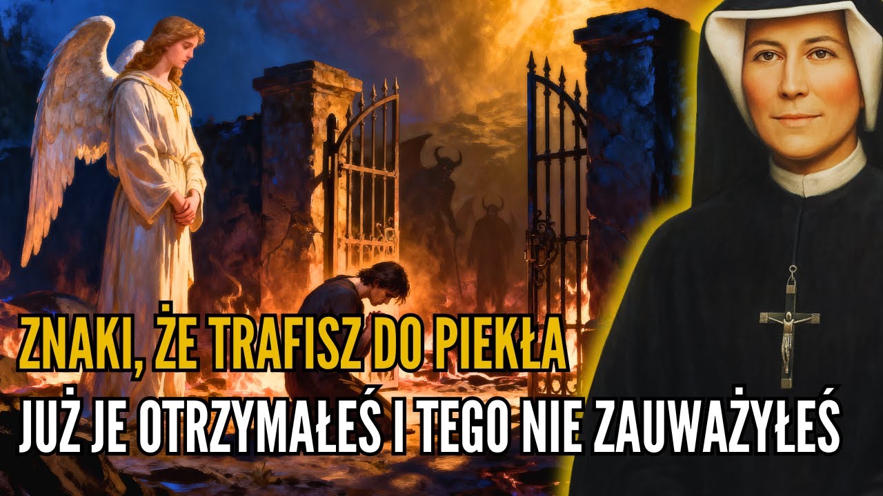 Święta Faustyna: 6 znaków, że po śmierci pójdziesz do piekła — prawdopodobnie już je otrzymałeś.