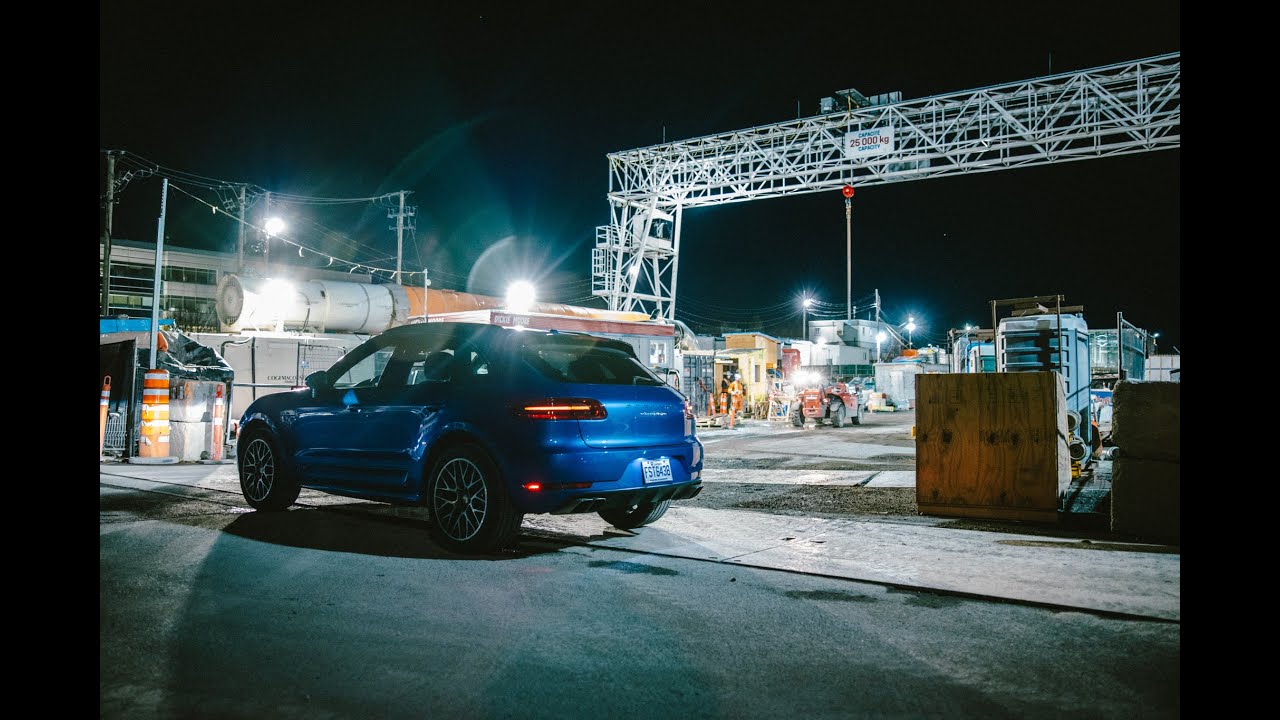 Porsche Macan TURBO POV Night Driving | 4K