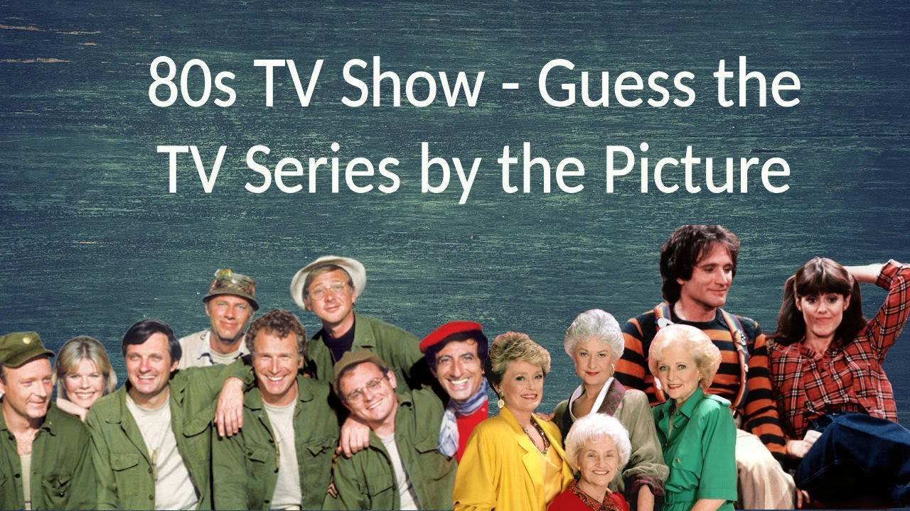 Name the 80's TV show as it's Revealed | Do You Know TV Show? | Name These TV Series