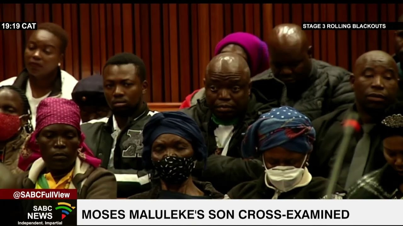 Moses Maluleke's son cross-examined
