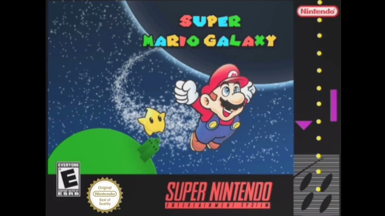super mario galaxy - good egg galaxy SNES soundfont mashup