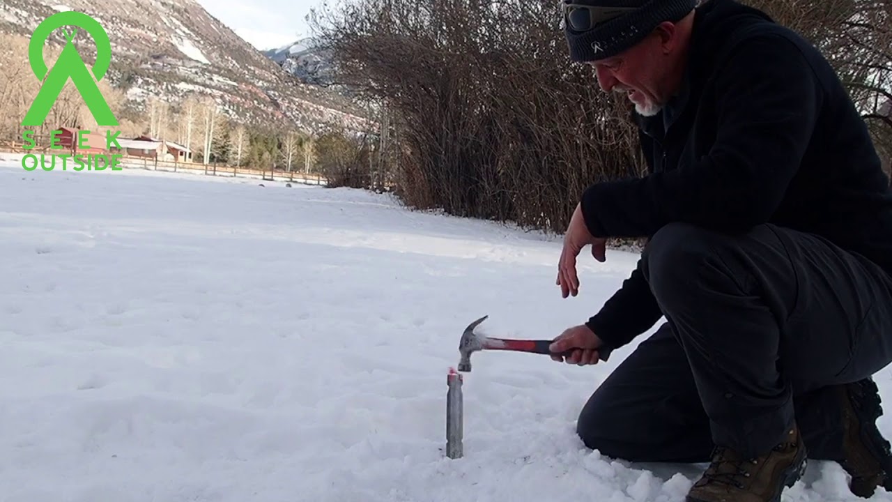 Tip Tuesday: How To Stake Your Tipi or Pyramid Tent In Frozen Ground