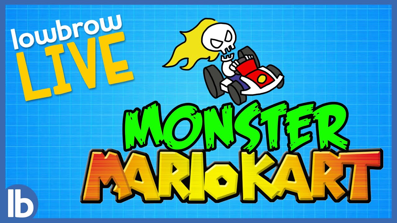 If Movie Monsters Played Mario Kart - Lowbrow Live