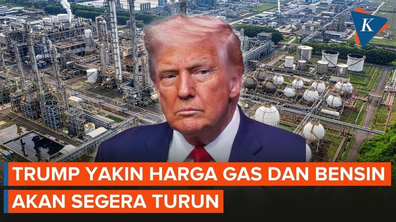 Trump Janji Harga Gas dan Bensin Akan Turun di Tengah Perang Iran