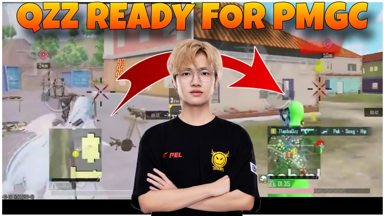 TIANBA QZZ🇨🇳 Тренировочные упражнения для PMGC 2025 и геймплей Ultimate Royale в PUBG Mobile!!😱🔥