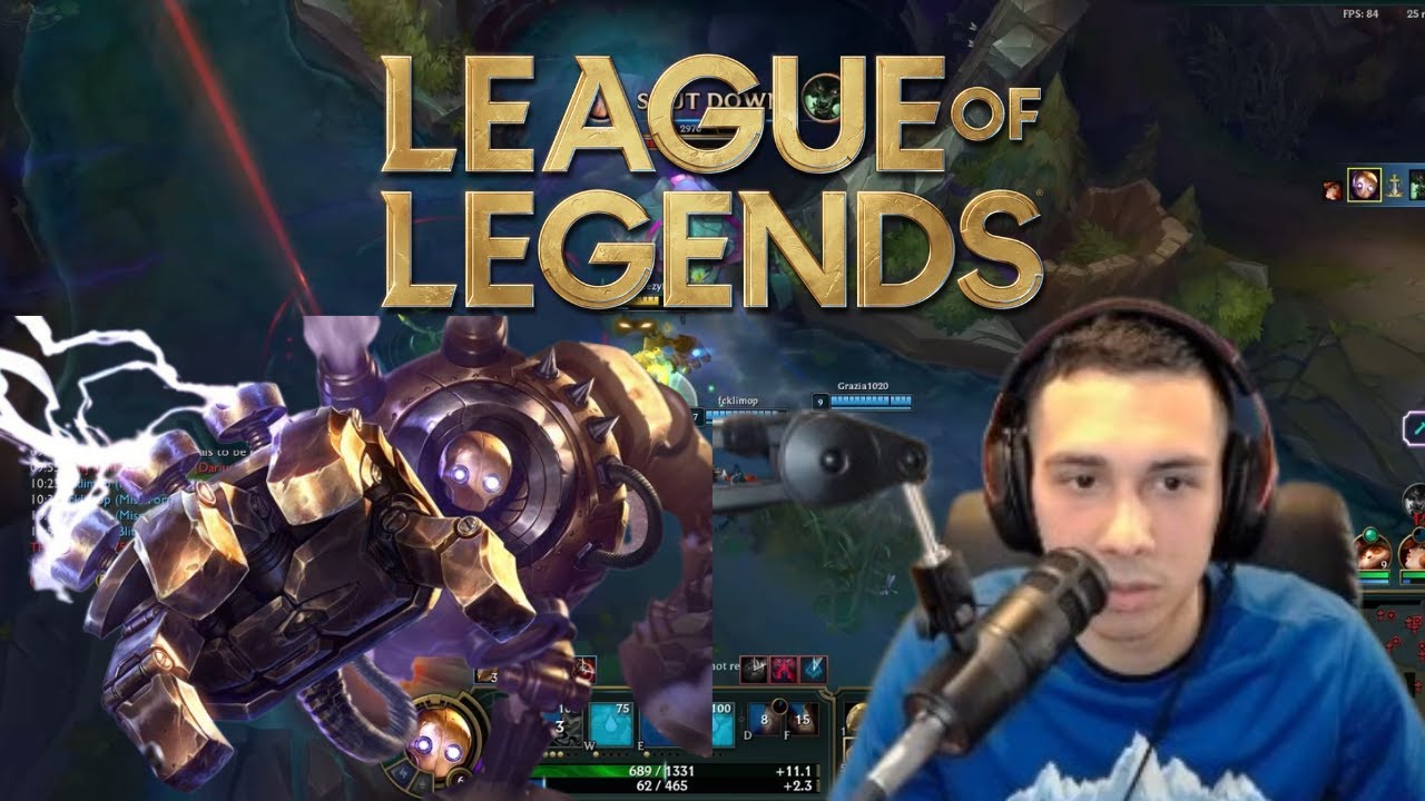 First Time League Player Plays Blitzcrank Support