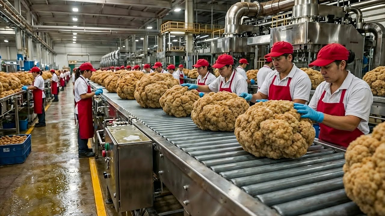 Inside a Modern Soya Chunks Factory: From Raw Soybeans to Protein-Rich Nuggets (Full Process)