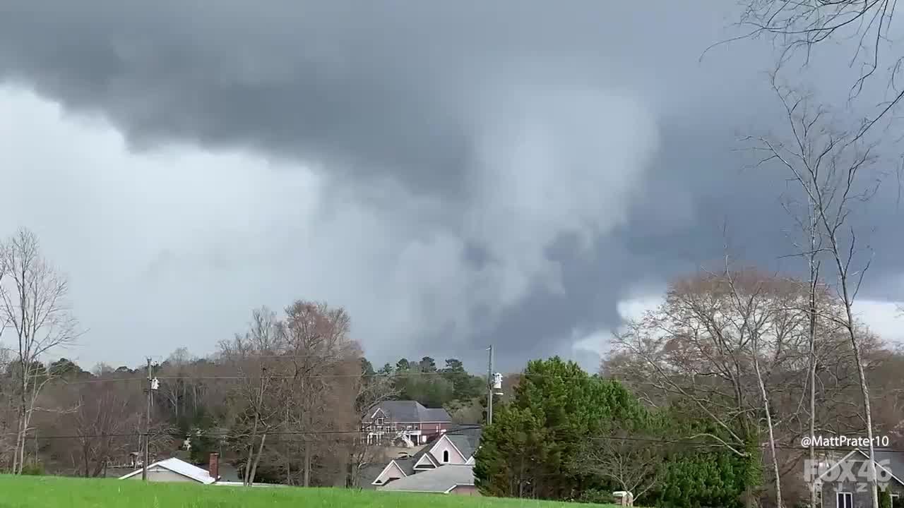 VIEWER VIDEO: Dark clouds move over Rock Hill