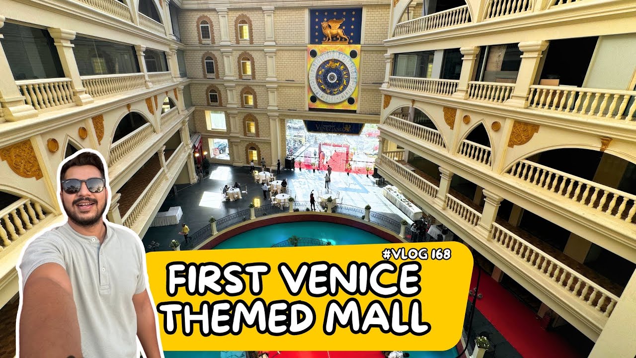 Inside the First Venice-Themed Mall: Veneziano in Surat | Vatsal Jariwala | #vlog 168