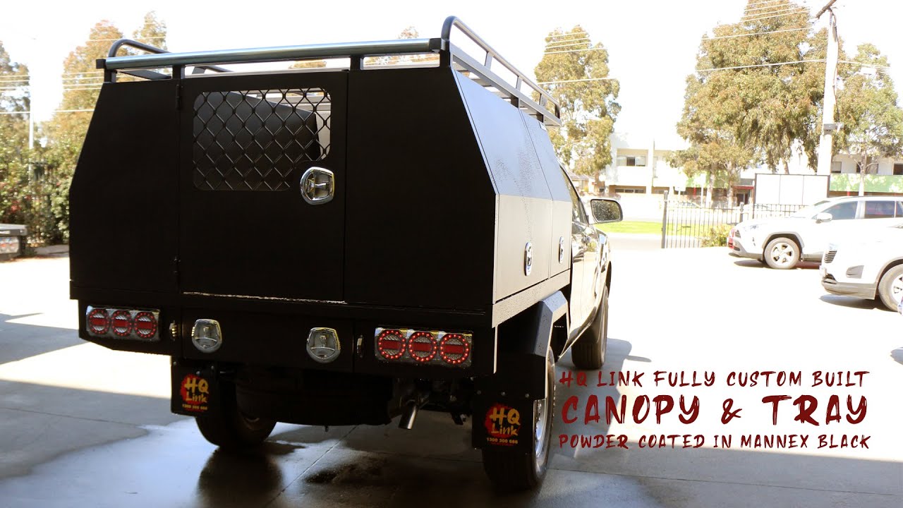 CUSTOM BUILT CANOPY AND TRAY FOR MAZDA BT-50 @HQLINK
