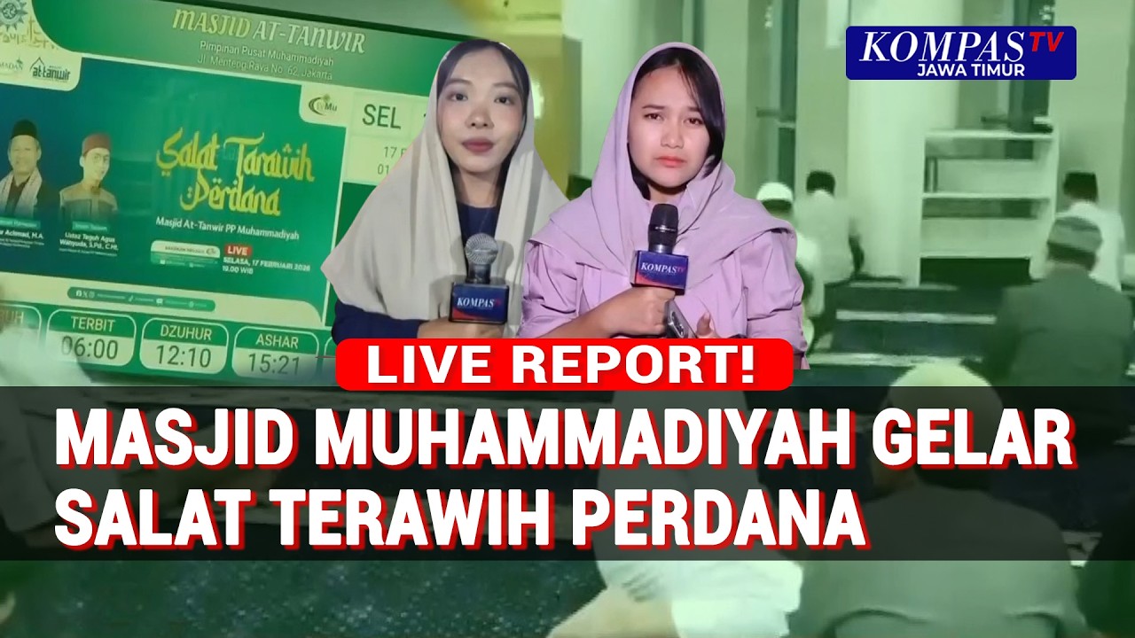 Beginilah Suasana Terawih Perdana Muhammadiyah di Jakarta dan Semarang