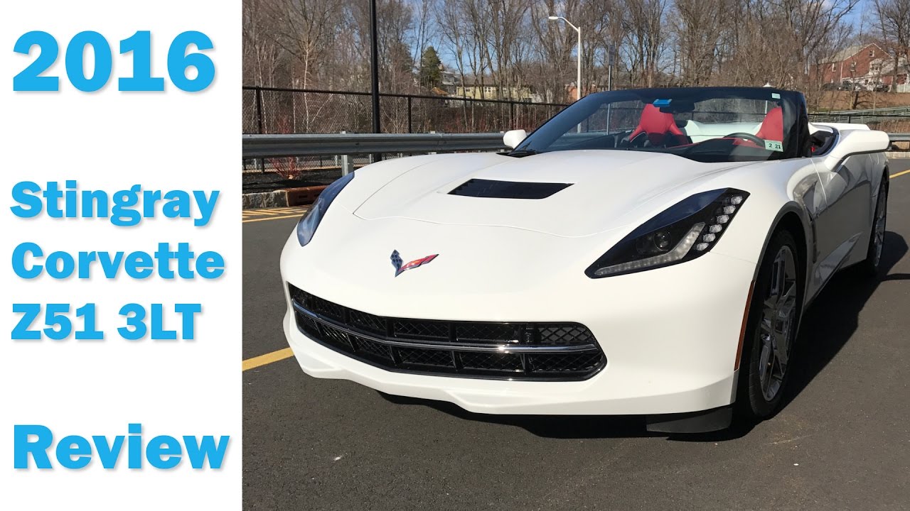 2016 Convertible C7 Corvette Stingray Z51 3LT - Review | Cars 101