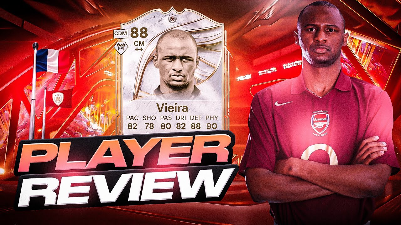 88 ОБЗОР ИГРОКА ICON VIEIRA - EA FC 26 ULTIMATE TEAM