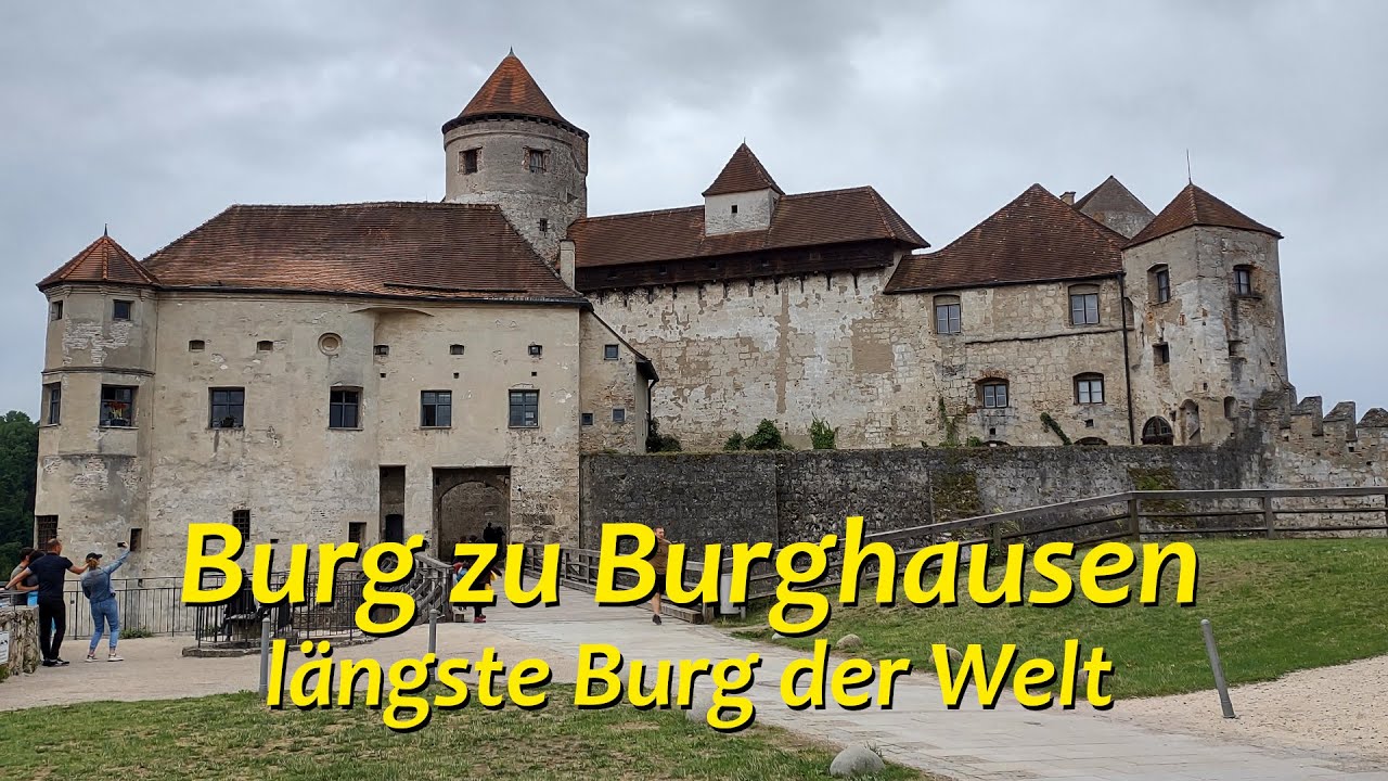 Burg zu Burghausen - längste Burg der Welt!