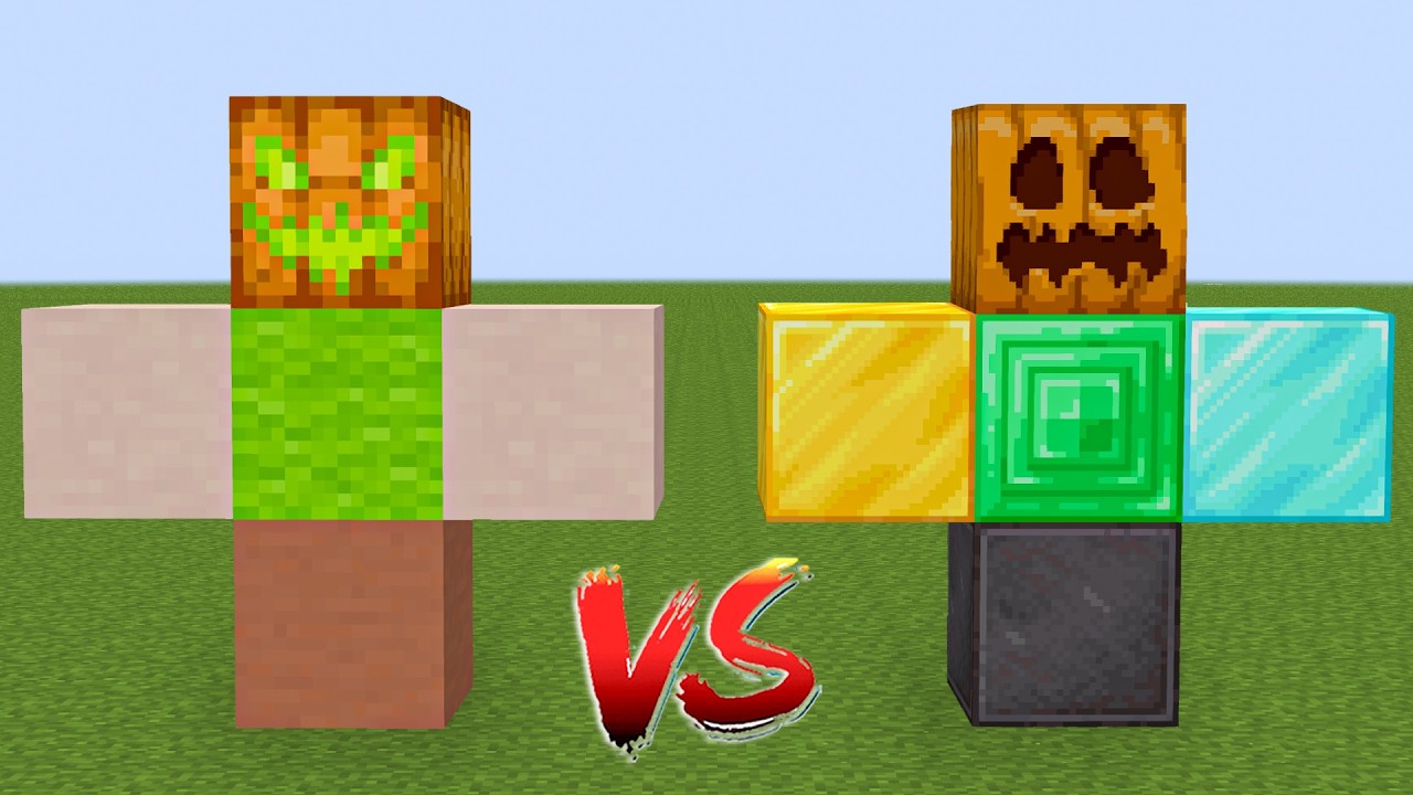 DARK ALEX vs All New Golems Minecraft Mob Battle !