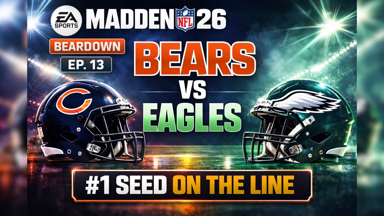 Madden NFL 26 | Franchise Ep. 13 | Bears at Eagles – #1 Seed on the Line