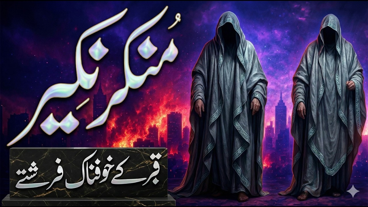 منکر و نکیر  آخرت کا پہلا امتحانMunkar Nakir Ke Sawal Jawab Aur Qabar Ki Pehli Raat | Munkar Nakeer