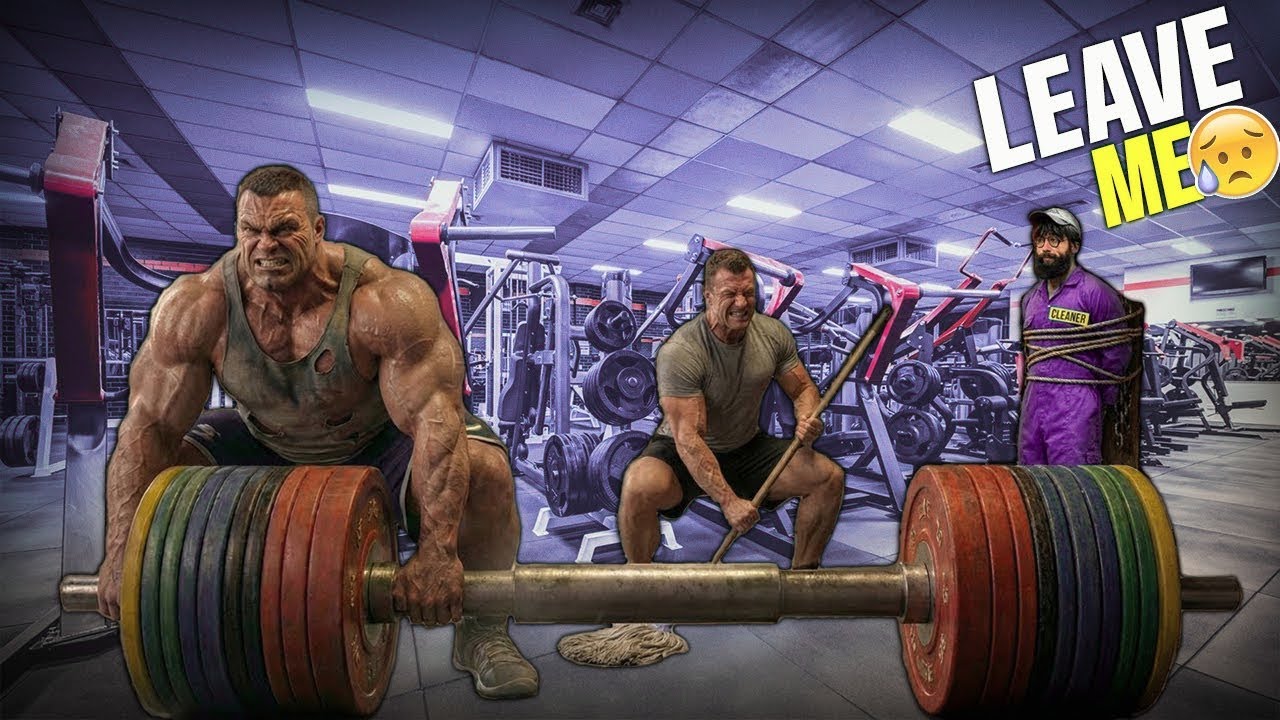 They Thought It Was a Joke&mdash;Anatoly&rsquo;s 32KG Mop TERRIFIED the Gym 😳💪 | Gym Prank