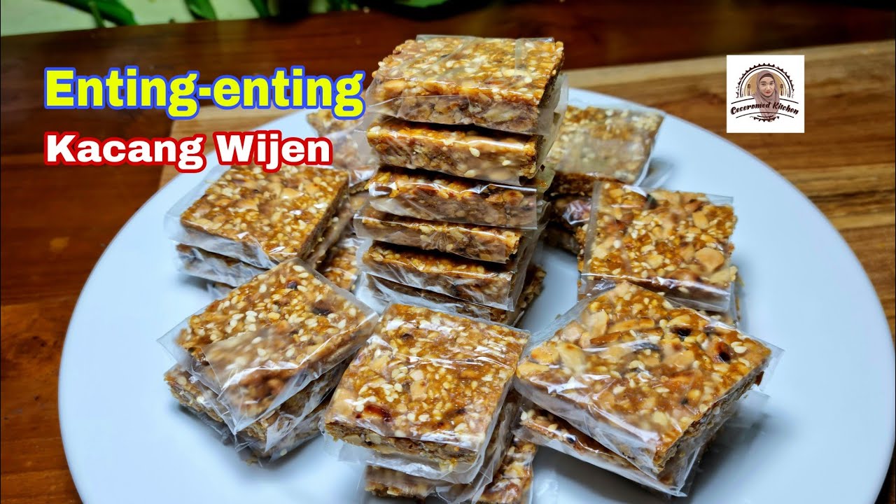 Enting-enting Kacang Wijen. Kaum Millenial Boleh Belajar Resep Jadul ini.