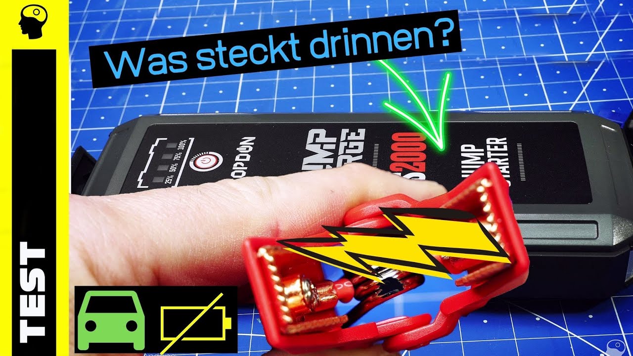 Starthilfe und Powerbank | JS2000 | Test